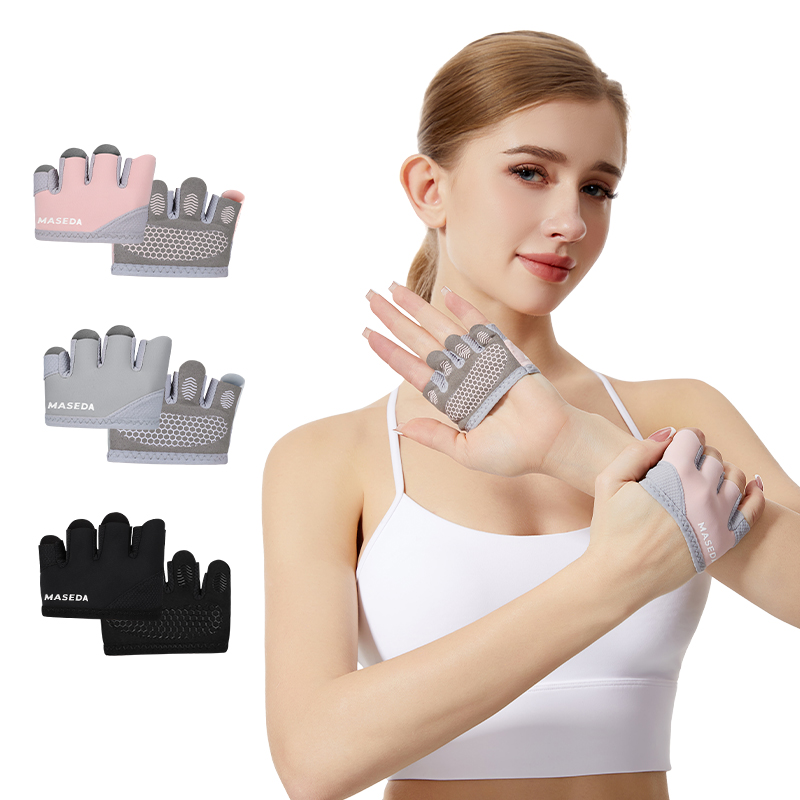 Yoga Of Fitness - Coppia di Guanti Fitness Senza Dita: