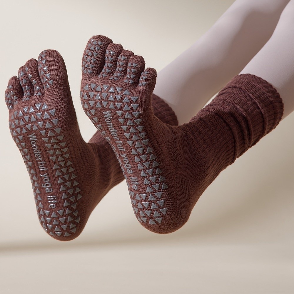 Yoga Toe Separator - Calzini sportivi a cinque dita dita