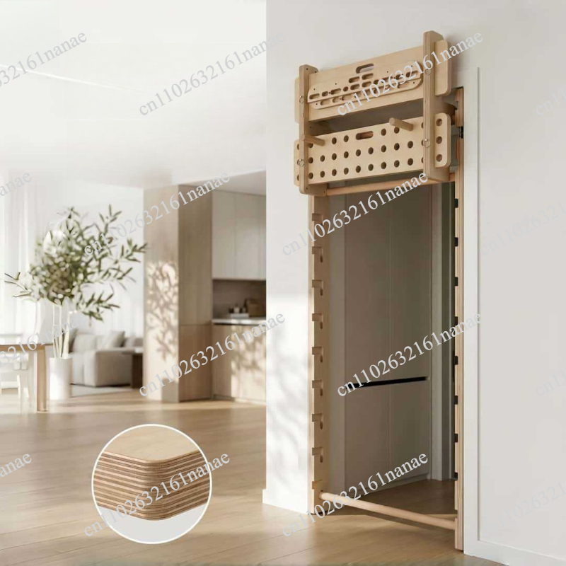 Pull Up Bar Doorframe - Attrezzo Multifunzionale per Fitness Domestico, Telaio