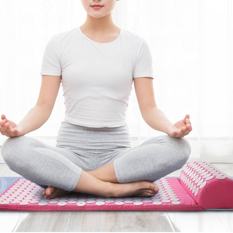 Yoga Fitness Matte - Tappetino per Agopressione Shakti con Aghi,