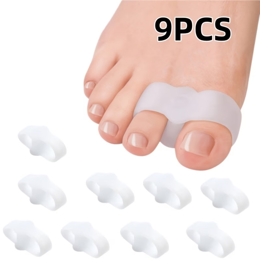 Yoga Toe Separator - Set di 9 Separatori per Dita