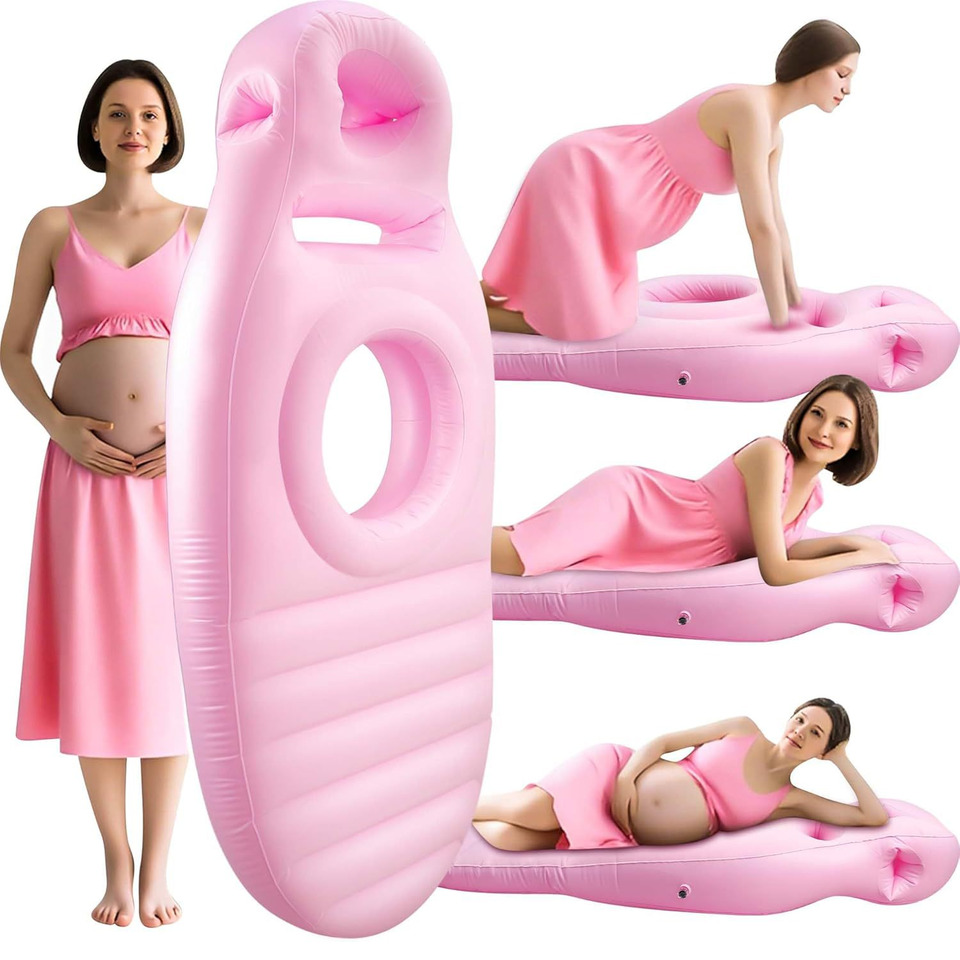 Yoga Fitness Matte - Cuscino gonfiabile per gravidanza, tappetino yoga