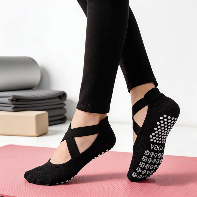 Yoga Fitness Pilates - Calze Antiscivolo da Yoga per Donna,