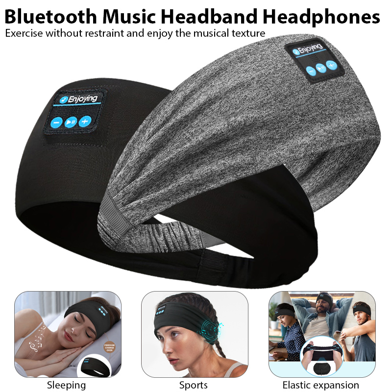 Yoga Fitness Video - Cuffie Bluetooth Wireless con Fascia per