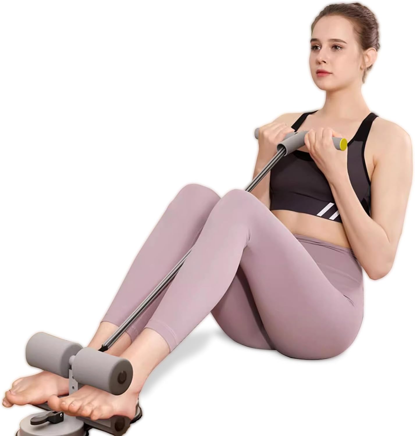 Sit Up Bar Floor - Supporto per piedi con barra per