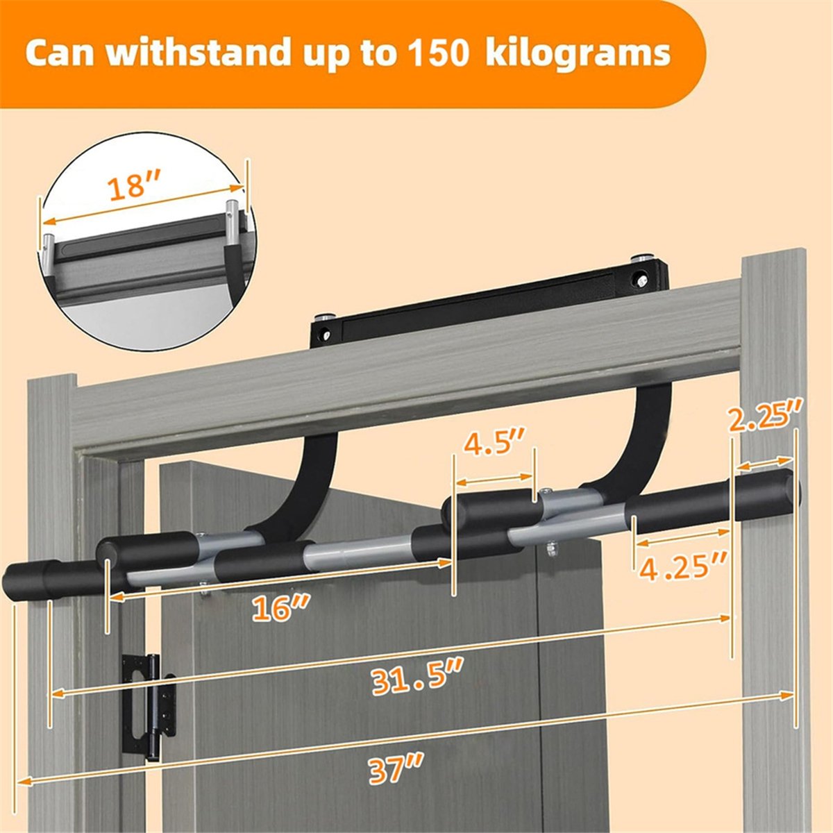 ABST Barra per Trazioni a Muro - Pull Up Bar Doorframe recensione e prezzo