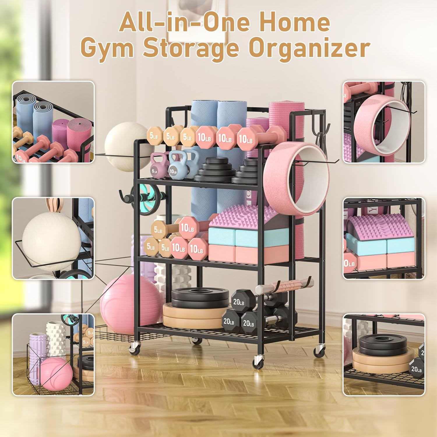 Organizzatore per Palestra Dom - Kettlebell recensione e prezzo