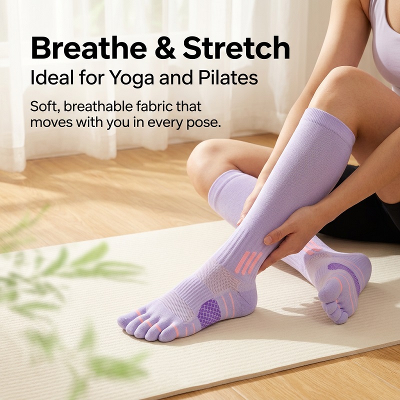 1/6 Paia di Calze Lunghe da Do - Yoga Of Fitness recensione e prezzo