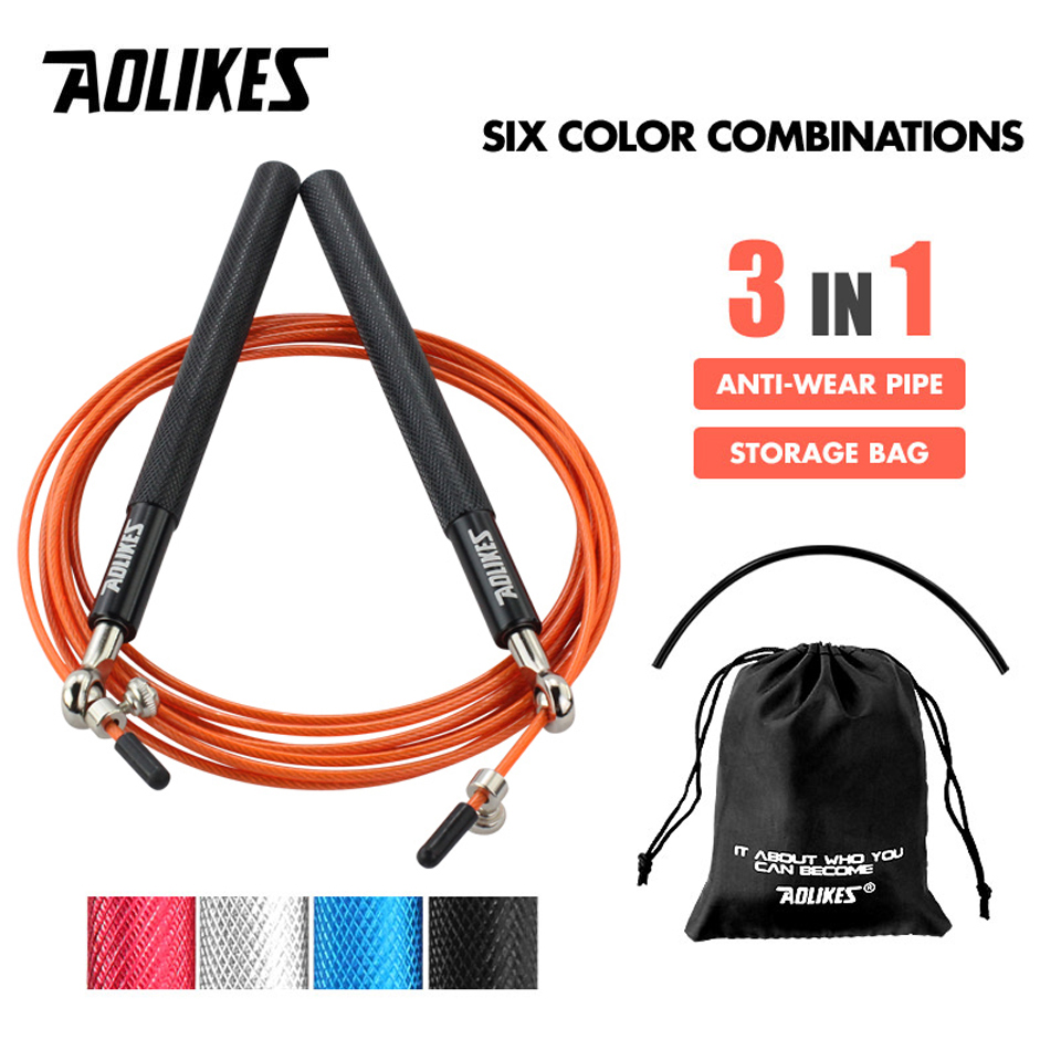 AOLIKES 1PCS Crossfit Velocità - Speed Skipping Rope recensione e prezzo