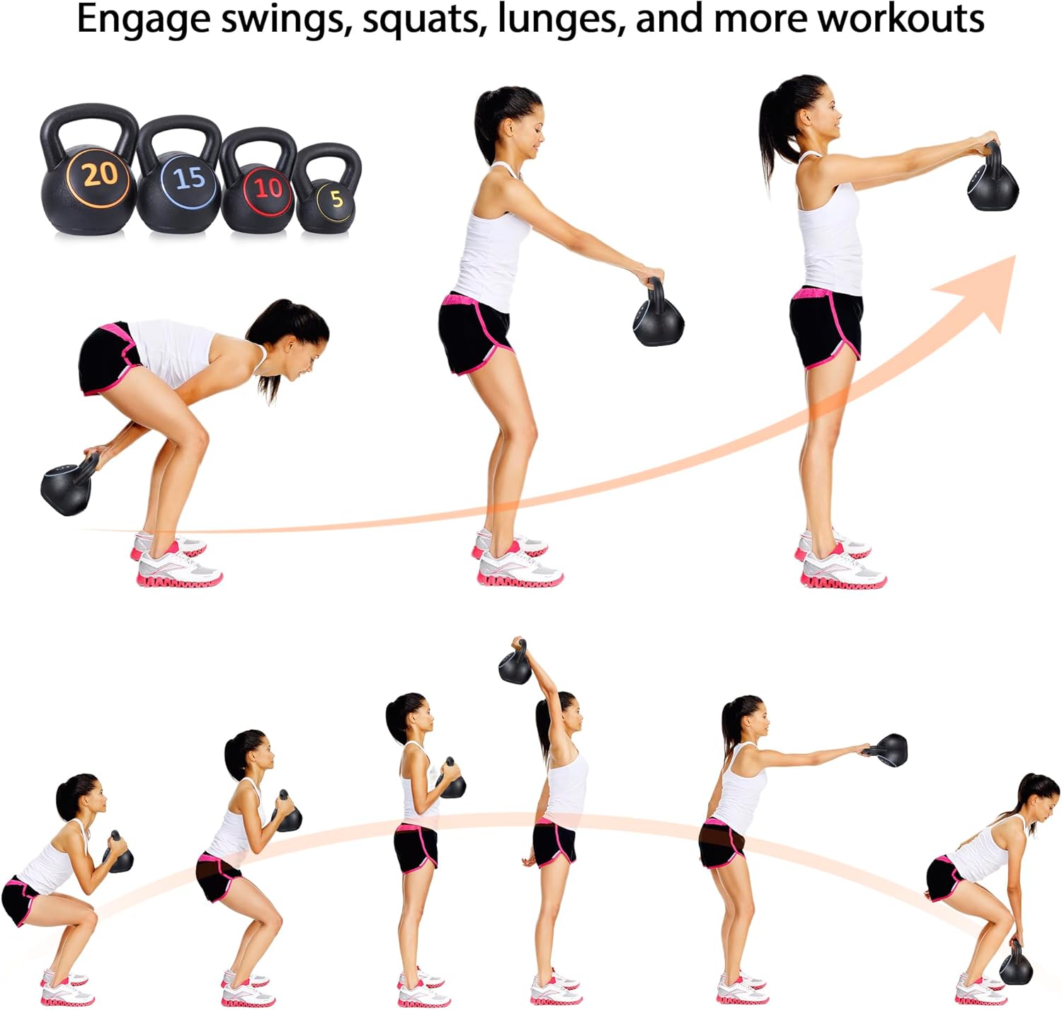 Set di 4 Kettlebell per Allena - Kettlebell recensione e prezzo
