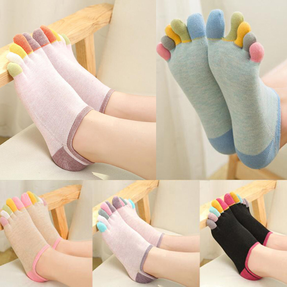 1/5 Paia di Calzini Sportivi d - Yoga Toe Separator recensione e prezzo